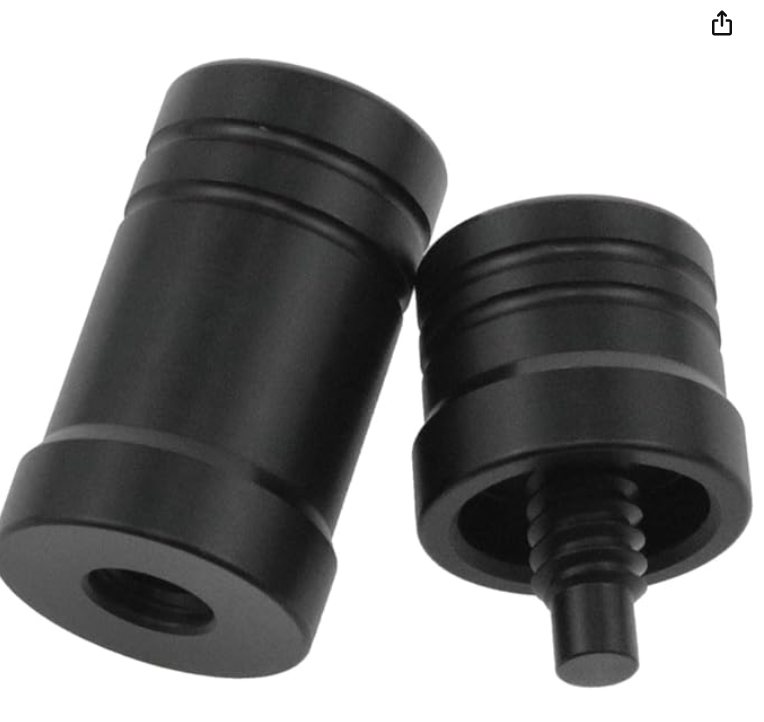 Y2Play Threaded Plastic 5/16 x 14 Joint Protectors - Black | eBay